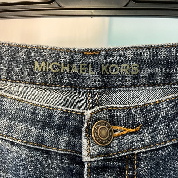 Micheal Kors low-rise, dark wash jeans - Picture 3 of 4